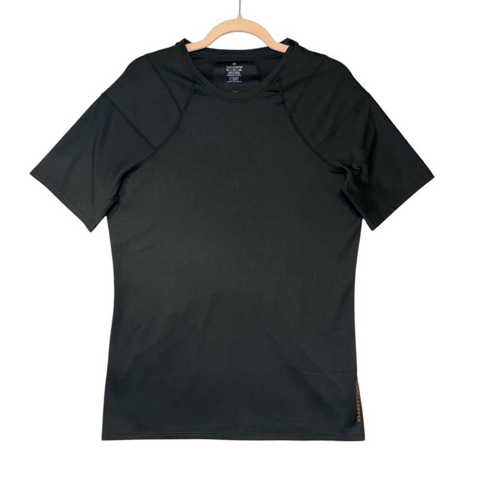 Tommie Copper Mens Compression Shirt Black XL Copper Znergy Athletic
